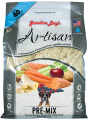 Bolsa de 8lb de Grandma Lucy's Pre-Mix Artesanal, ideal para complementar proteínas.