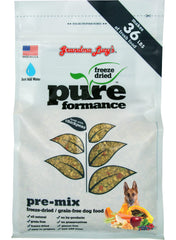 Grandma Lucys PUREformance Pre-Mix bolsa 8 lb, práctica para alimentar a tu mascota.