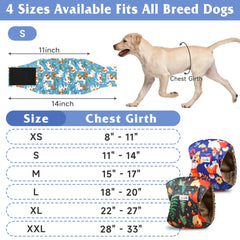 Grecle pañales para perros machos; absorción rápida para incontinencia ligera