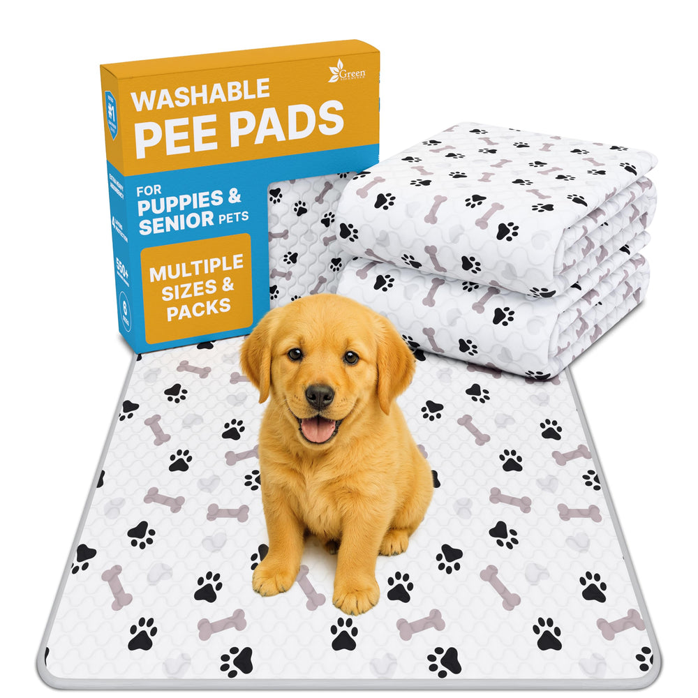 Green Lifestyle: almohadilla lavable para perros con respaldo antideslizante para uso diario.