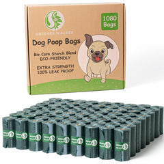 GREENER WALKER bolsas para perros: duraderas y a prueba de fugas para uso diario.