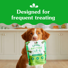 Greenies Anytime Bites para entrenamiento canino, trozos masticables que facilitan sesiones cortas