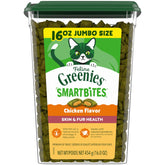 Greenies Bocados Gato: piel y pelaje sanos gracias a omega-3 y linaza.