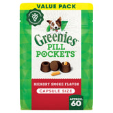 Greenies bolsita-pildoras-perro-grande facilita la medicación sin desorden.