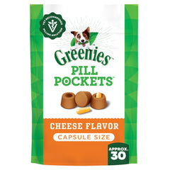 Greenies Pill Pockets para perros, bolsa grande, facilita la administración de píldoras sin desorden.
