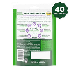 Gommes Greenies saveur poulet, goût irrésistible pour chien.