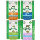 Greenies, bolsa de 2.1 oz con variedad de sabores, favorece la limpieza dental.