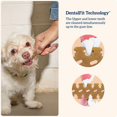 Groovies alcanza zonas difíciles de limpiar para una limpieza mecánica más completa