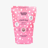 Grubbly Farms grit para pichones, cuarzo rosa, favorece la digestión