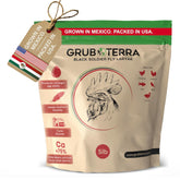 GrubTerra larvas mosca soldado negra secas en paquete, snack proteico para pollos