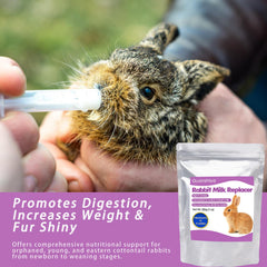 Guanshiya nutrición conejo, apoyo digestivo suave para crecimiento saludable