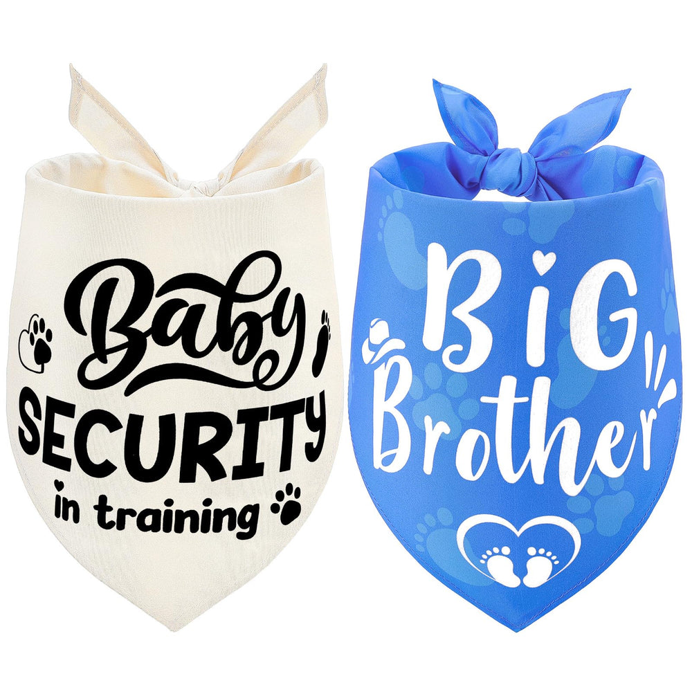Bandana Guiqulai bebé en entrenamiento para perro, ideal para anuncios de embarazo.