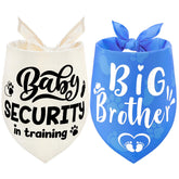 Bandana Guiqulai bebé en entrenamiento para perro, ideal para anuncios de embarazo.