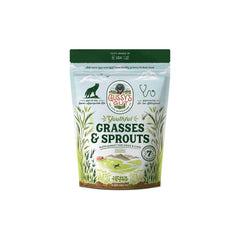 Gussy's Gut hierbas y brotes jóvenes: suplemento natural para apoyar la digestión diaria de tu perro.