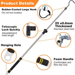 Gzlozak serpiente extensión desmontable 66 pulgadas