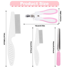 HAEZU corta-unas mini-tijeras para uñas delicadas, precisión segura.