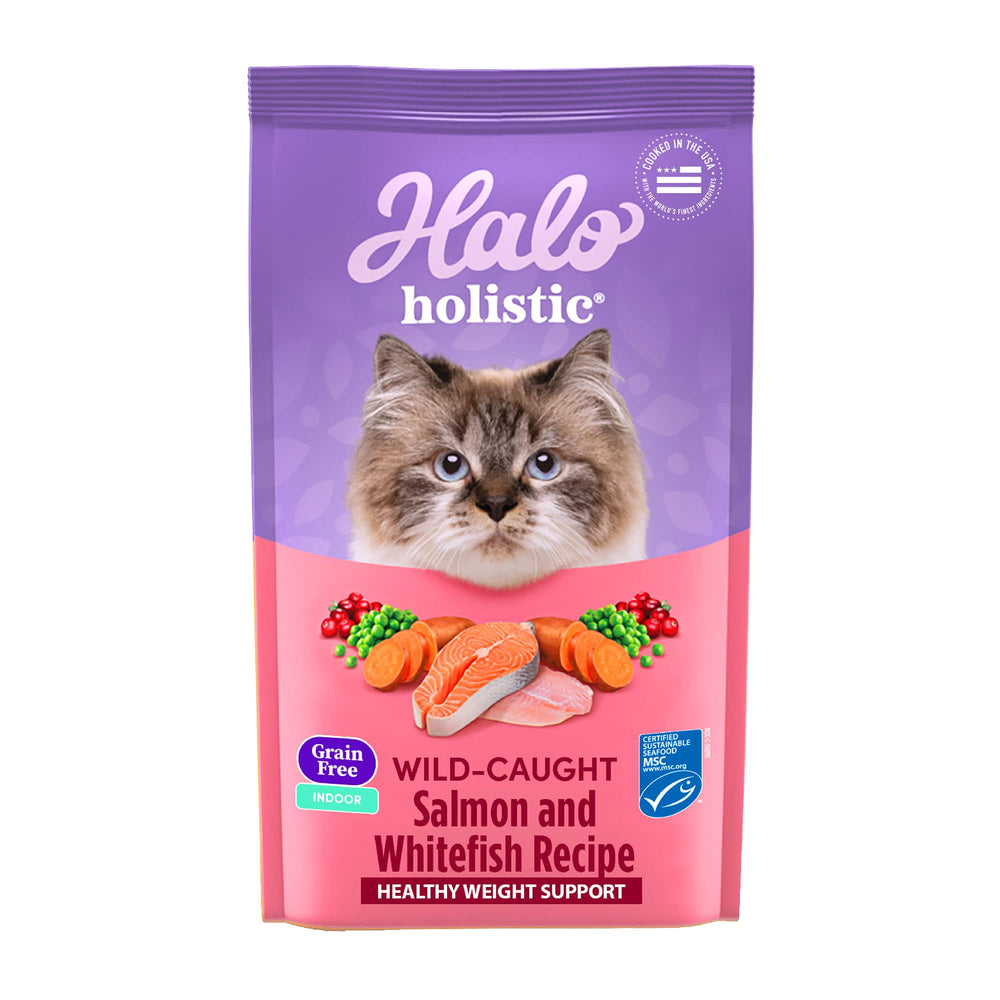 Halo Holística salmón principal para proteína de alta calidad.