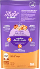 Halo Holístico croquetas, textura crujiente que agrada a gatos selectos.