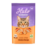 Halo Holístico con pollo entero, croquetas crujientes para gatos adultos
