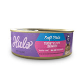 Halo pavo en lata para gatos: comida húmeda que aporta sabor y textura atractiva.