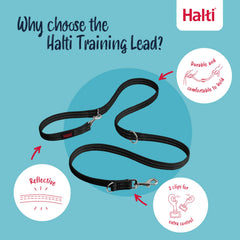 Halti Training Leash material acolchado suave para mayor comodidad.