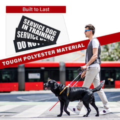 Parche HANWER para perros en entrenamiento, identifica que está en capacitación.
