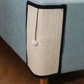 haozaikeji alfombra rasca-gato sisal natural para afilar garras y proteger muebles