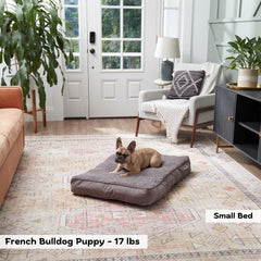 Happy Hounds Daisy Deluxe: diseño reversible con Sherpa suave para calor y microfibra lujosa para uso diario.