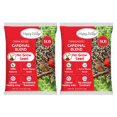Happy Wings Cardinal Blend, bolsa de semillas, atrae aves silvestres con semillas limpias y nutritivas.