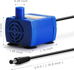 Adaptador US 120V 60Hz para bomba Happypapa instalación rápida