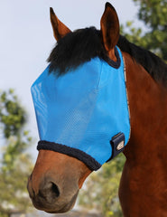 Harrison Howard malla antimoscas para caballo, vista frontal, protección UV y comodidad