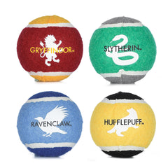 Pelota de tenis Gryffindor de Harry Potter para perros, ideal para paseos y juegos de búsqueda.