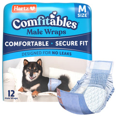 Hartz Comfitables con cintura elástica para ajuste cómodo y flexible.