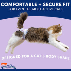 Hartz Comfitables Pañales para Gatos, material suave y transpirable para mayor comodidad
