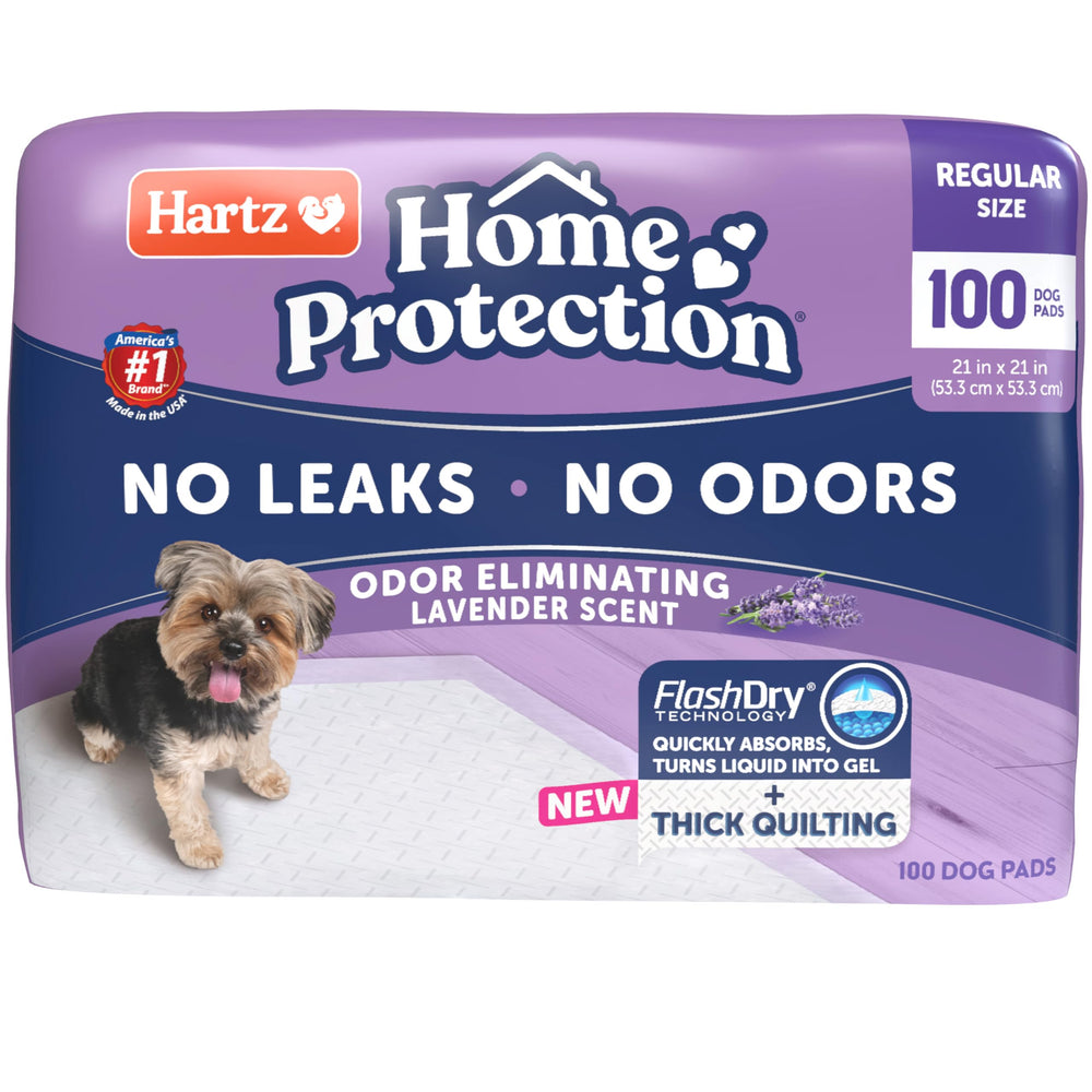 Hartz Home Protection: caja de 100 almohadillas para uso diario.