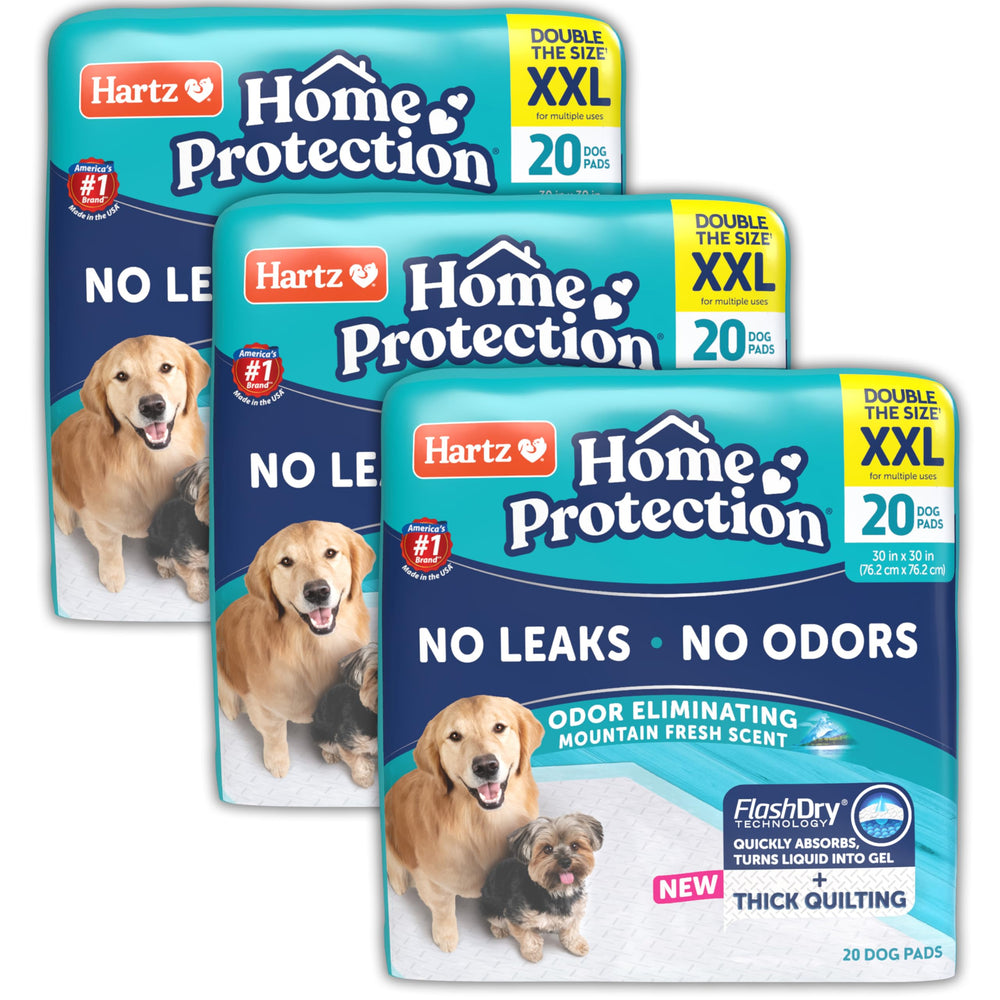 Hartz Home Protection Pads con absorción superior para evitar fugas