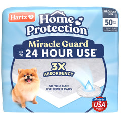 Hartz Miracle Guard pad-absorbencia: alta capacidad para mantener el suelo seco.