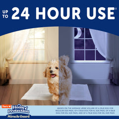 Hartz Miracle Guard uso-24-horas: cobertura continua para días largos en casa.