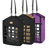 Bolsas HAYSRMAN con dos accesos para caballos, favorece convivencia al comer.