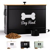 HB Design Co. contenedor de comida para perros con pala de metal para servir
