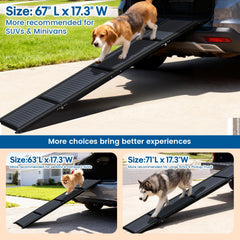 Rampa HBTower de aluminio resistente con refuerzos para mayor estabilidad.