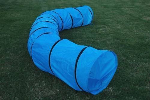 HDP tunel de agilidad para perros de 18 pies, ideal para entrenamiento y diversión