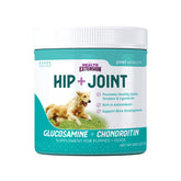 Health Extension Condroitina con Glucosamina: bote de suplemento para perros que favorece la movilidad.