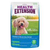 Health Extension Little Bites, croqueta pequeña para razas toy, facilita la ingesta.