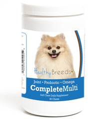 Healthy Breeds gomita suave para pomerania, apoyo a la salud general y vitalidad