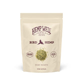 Hemp Well Canamo 1 Libra Bolsa: almacenamiento práctico para aves.