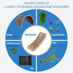 HERCOCCI tapete reptil seagrass, superficie suave y duradera