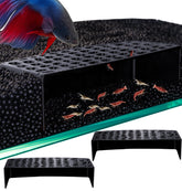HERPDEN cuevas rectangulares para camarones: refugio seguro y estética natural en el acuario.