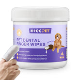 HICC Pet: toallitas dentales para perros y gatos, limpieza rápida de dientes