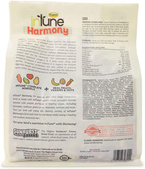 Higgins Intune Harmony, ingredientes tropicales como piña y anacardos para aves grandes